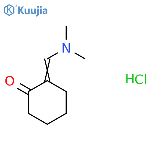 (2E)-2-(Dimethylamino)methylene-cyclohexanone hydrochloride structure