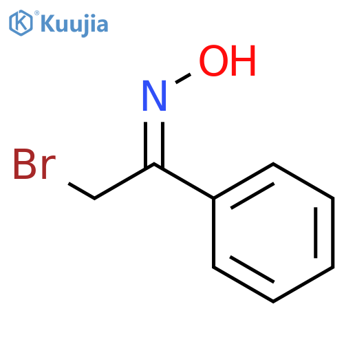2-Bromo-1-phenylethanone oxime structure