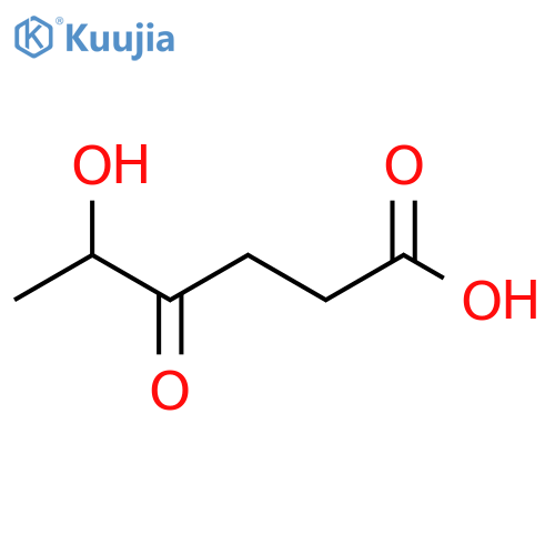 5-Hydroxy-4-oxohexanoic acid; (R)-form structure