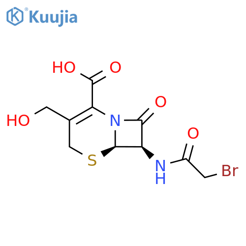 Des-(E)-N,N'-diisopropylcarbamimidothioic acid 2-bromo desacetate hydroxy Cefathiamidine structure