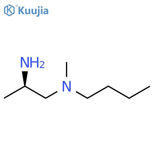 (2R)-2-aminopropyl(butyl)methylamine structure