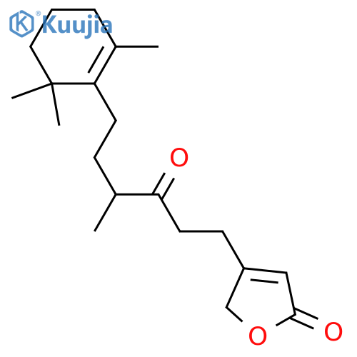 9-Oxo-9,10-seco-5(10),13-labdadien-15,16-olide structure