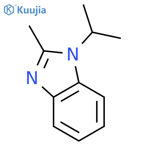 1H-Benzimidazole,2-methyl-1-(1-methylethyl)- structure