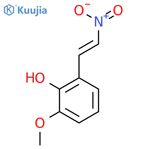 2-methoxy-6-(2-nitroethenyl)phenol structure