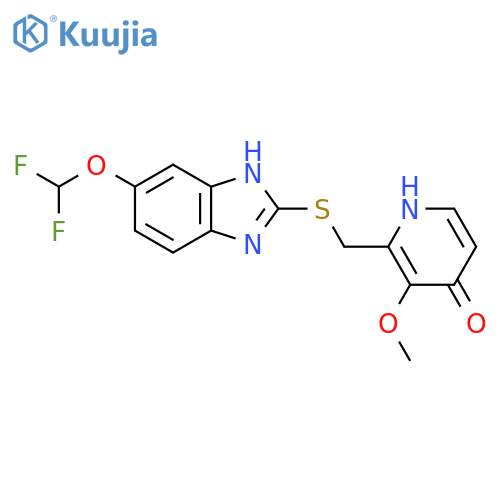 4'-O-Demethyl-pantoprazole sulfide structure