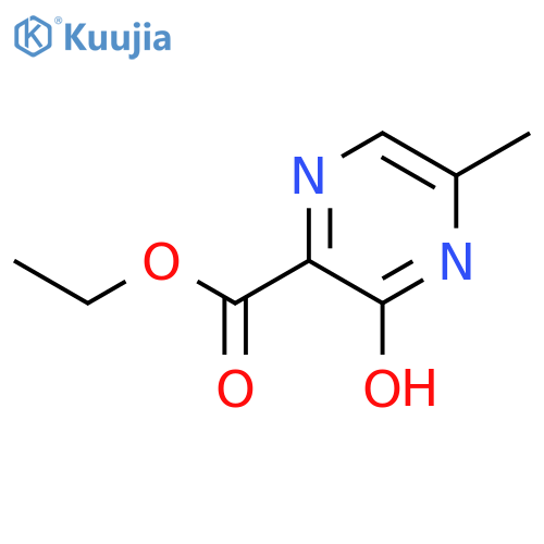 ethyl 3-hydroxy-5-methyl-pyrazine-2-carboxylate structure