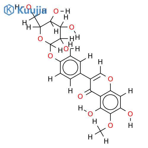 tectorigenin 4'-O-beta-D-glucoside structure