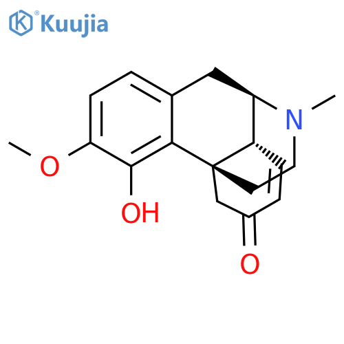 Morphinan-6-one, 7,8-didehydro-4-hydroxy-3-methoxy-17-methyl-, (±)- structure