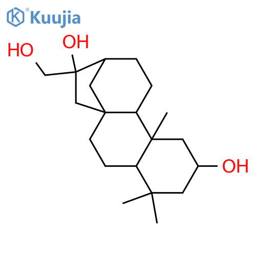 Kaurane-2,16,17-triol,(2b)- structure
