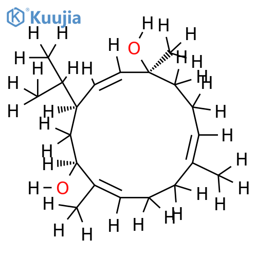 (1S,4R,13S)-cembra-2E,7E,11E-trien-4,13-diol structure