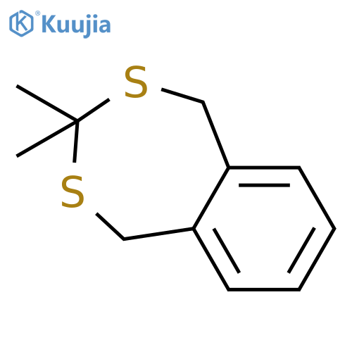 3,3-Dimethyl-1,5-dihydro-3H-2,4-benzodithiepine structure