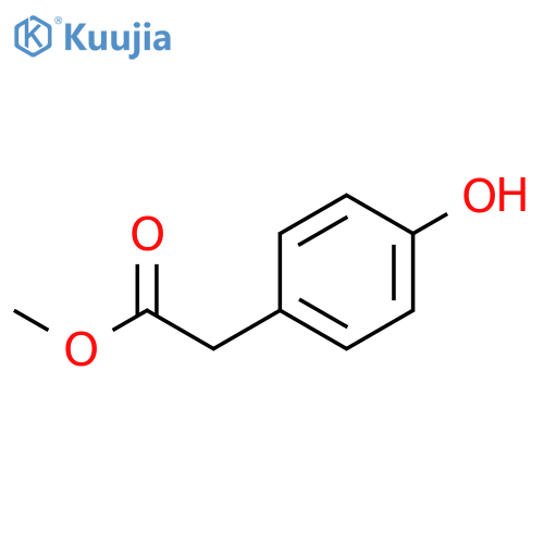 Methyl 4-hydroxyphenylacetate structure