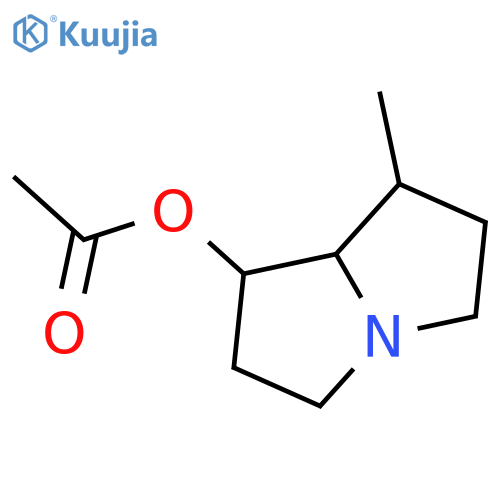 1-Hydroxy-7-methylpyrrolizidine; (1R,7S,7aR)-form, Ac structure