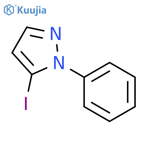 5-Iodo-1-phenyl-1H-pyrazole structure