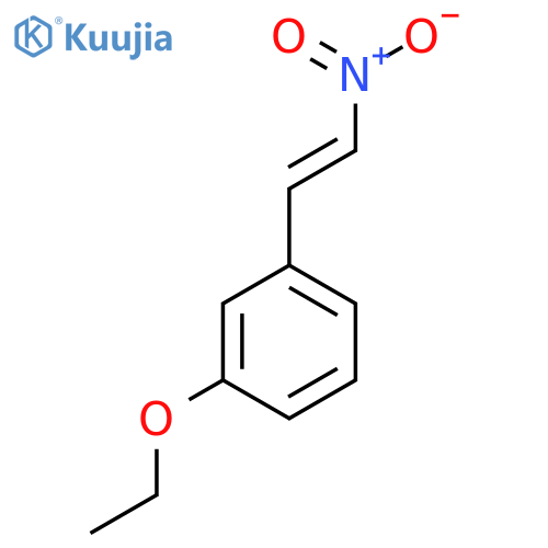 1-Ethoxy-3-(2-nitroethenyl)benzene structure