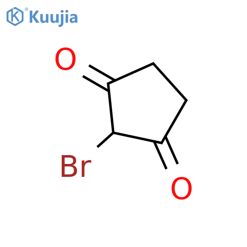 2-Bromo-1,3-cyclopentanedione structure