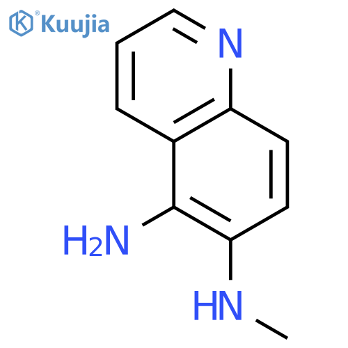 5-Amino-6-(methylamino)quinoline structure