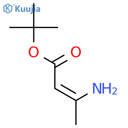 tert-butyl 3-aminobut-2-enoate structure
