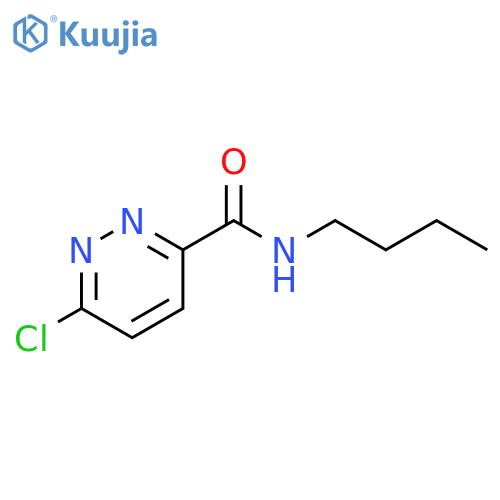 N-butyl-6-chloropyridazine-3-carboxamide structure