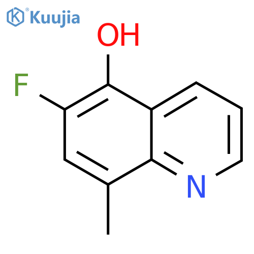 6-Fluoro-8-methylquinolin-5-ol structure
