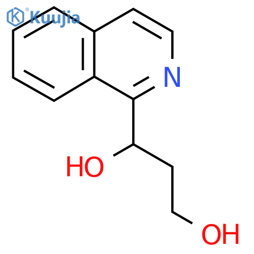 1-(Isoquinolin-1-yl)propane-1,3-diol structure