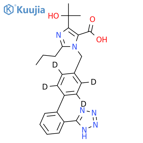Olmesartan-d4 Acid structure
