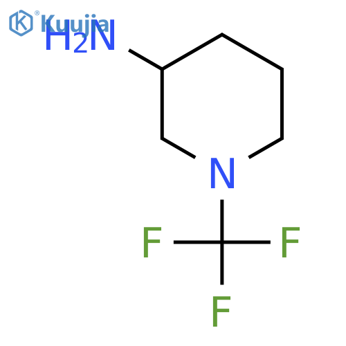 1-(Trifluoromethyl)piperidin-3-amine structure