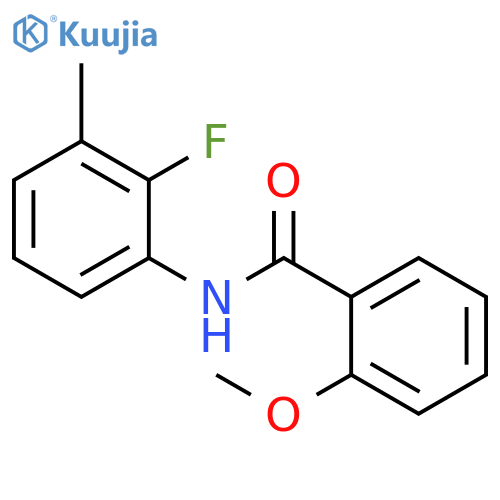 N-(2-Fluoro-3-methylphenyl)-2-methoxybenzamide, 97% structure