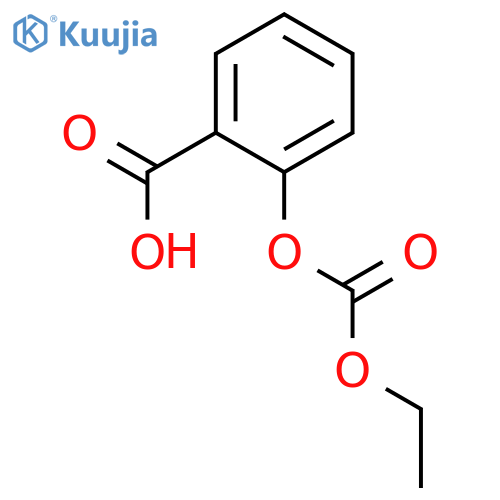 Benzoic acid,2-[(ethoxycarbonyl)oxy]- structure
