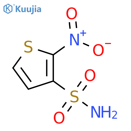 3-Thiophenesulfonamide, 2-nitro- structure