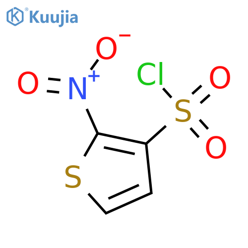2-nitrothiophene-3-sulfonyl chloride structure
