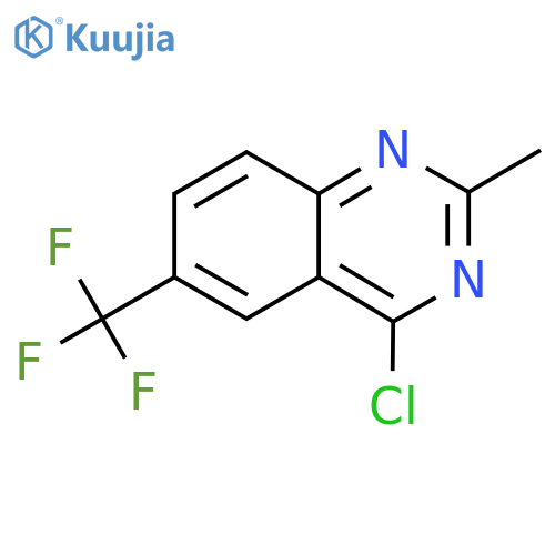 4-Chloro-2-methyl-6-(trifluoromethyl)quinazoline structure