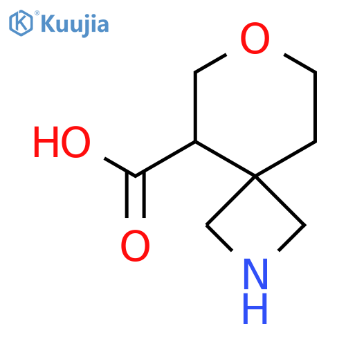 7-Oxa-2-azaspiro[3.5]nonane-5-carboxylic acid structure