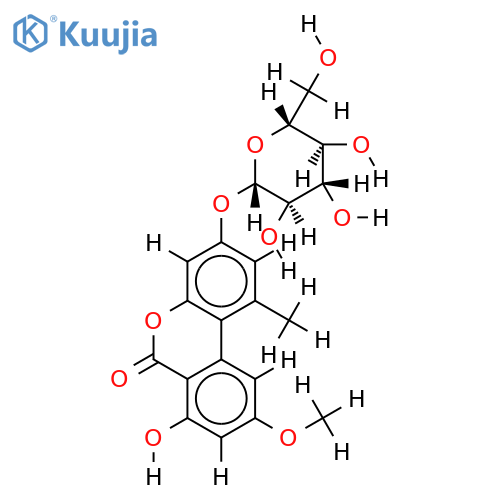 3-O-β-D-Glucopyranosyl Alternariol-9-methyl Ether structure