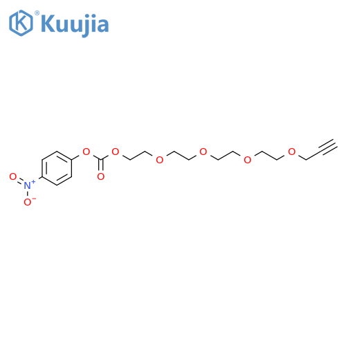 Propargyl-PEG4-5-nitrophenyl carbonate structure