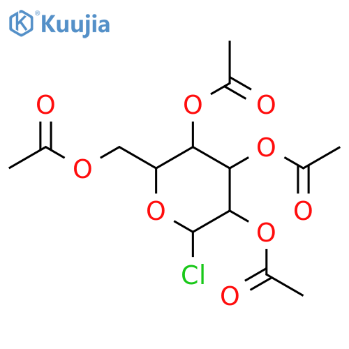 2,3,4,6-Tetra-O-acetyl-a-D-galactopyranosyl Chloride structure