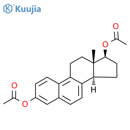 (17b)-Estra-1,3,5(10),6,8-pentaene-3,17b-diol Diacetate structure