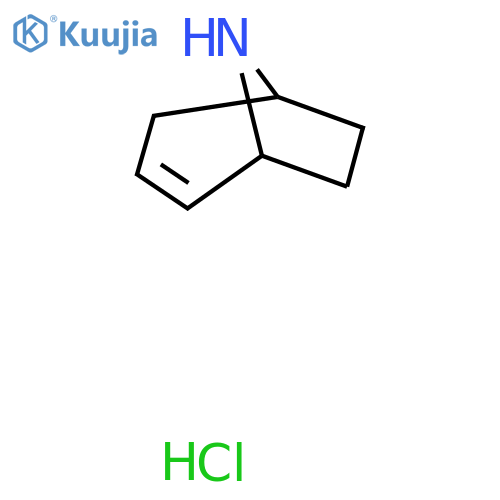 8-azabicyclo[3.2.1]oct-2-ene;hydrochloride structure