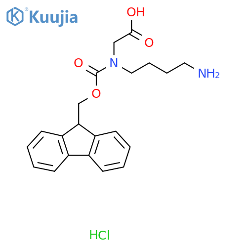 Fmoc-Abg-OH HCl structure