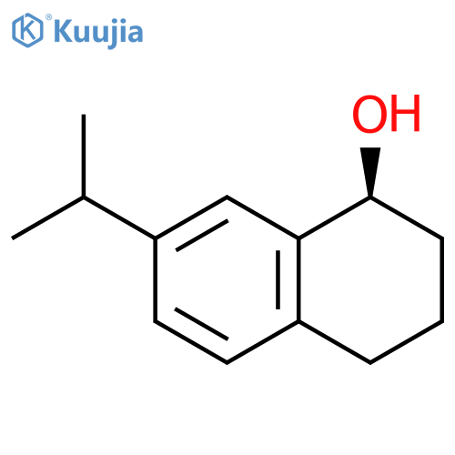 (1S)-7-(propan-2-yl)-1,2,3,4-tetrahydronaphthalen-1-ol structure