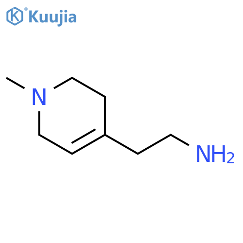 2-(1-methyl-1,2,3,6-tetrahydropyridin-4-yl)ethan-1-amine structure