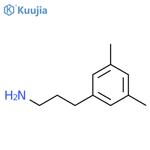 3-(3,5-dimethylphenyl)propan-1-amine structure