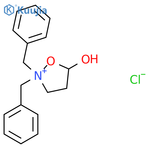 2,2-Dibenzyl-5-hydroxy-1,2-oxazolidin-2-ium chloride structure