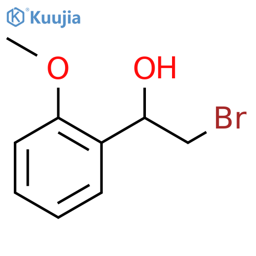 2-bromo-1-(2-methoxyphenyl)ethan-1-ol structure