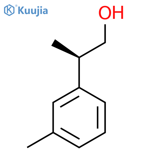 (2r)-2-(3-Methylphenyl)propan-1-ol structure