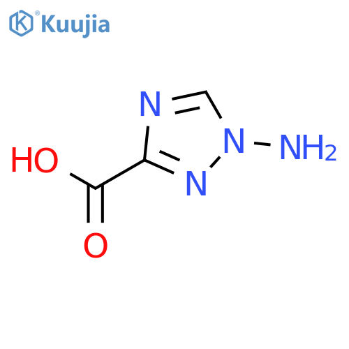 1H-1,2,4-Triazole-3-carboxylicacid, 1-amino- structure