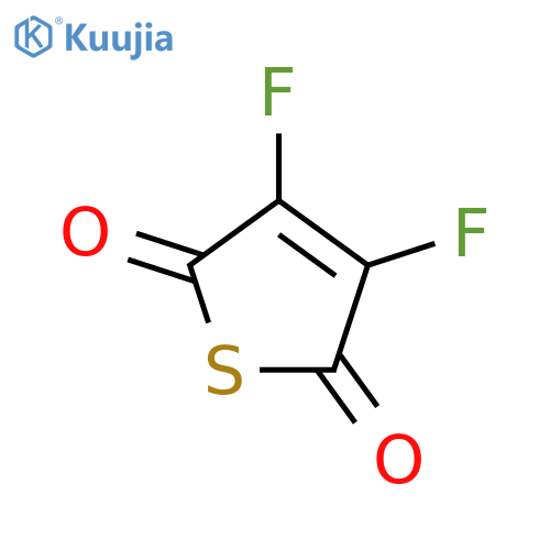 2,5-Thiophenedione,3,4-difluoro- structure
