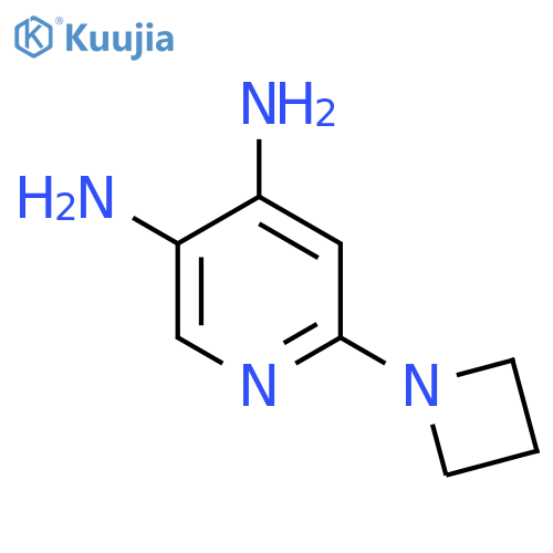 6-(Azetidin-1-yl)pyridine-3,4-diamine structure