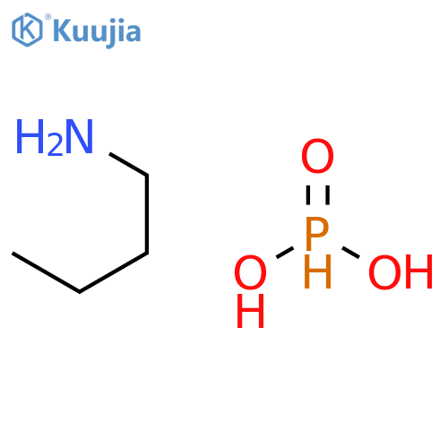 1-Butanamine, phosphonate (1:1) structure