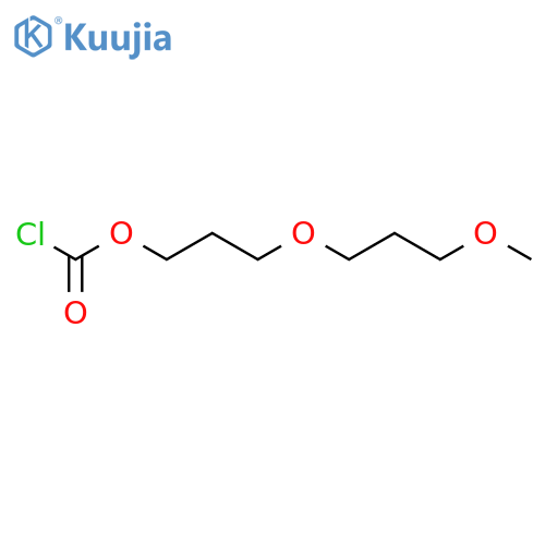 Carbonochloridic acid, 3-(3-methoxypropoxy)propyl ester structure